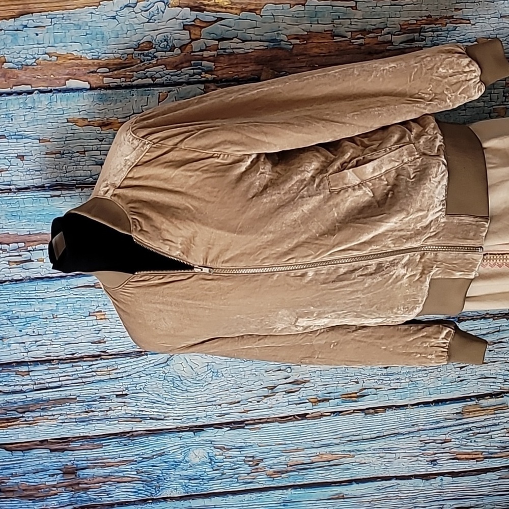 Madewell Velvet Bomber Jacket - Picture 2 of 9
